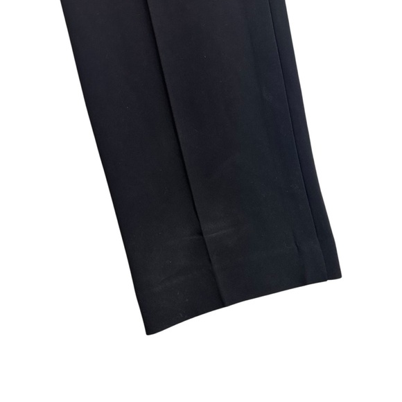 St. John Pants Trousers Dark Brown Long Tapered Straight Academia Size 8 Medium - Picture 5 of 7